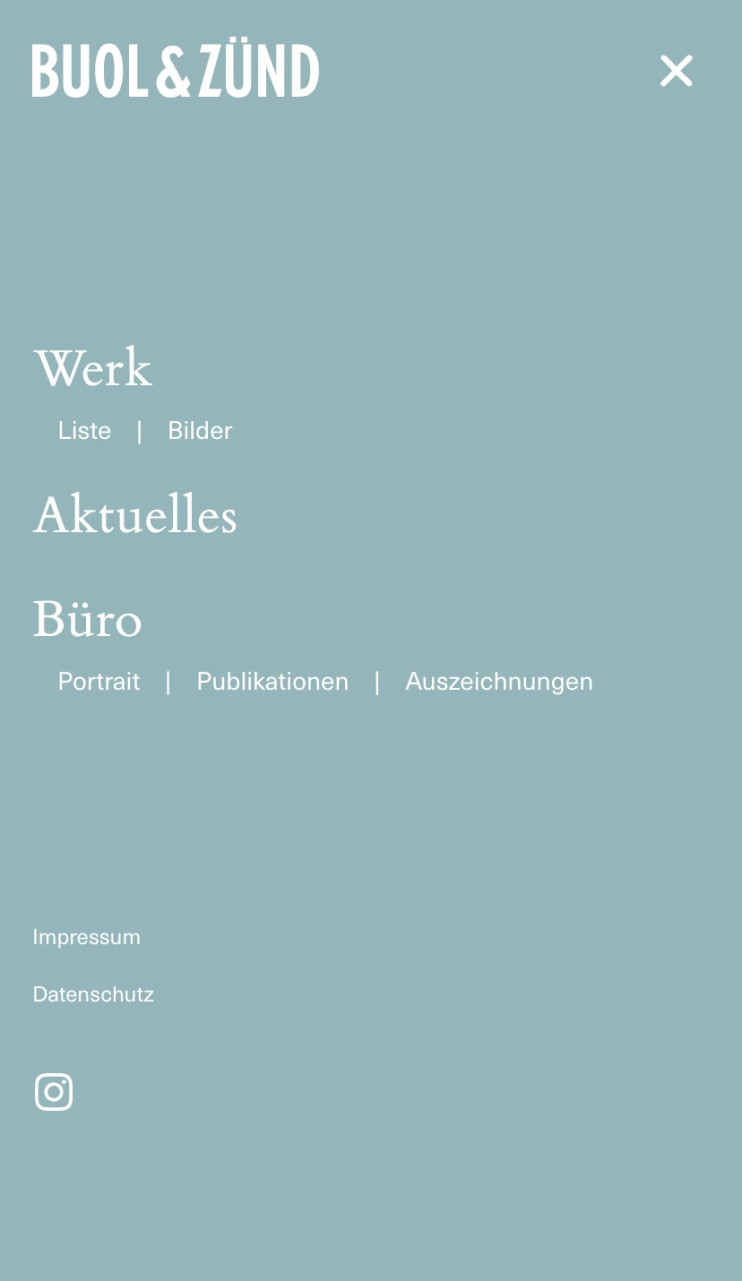 mobile screenshot buol & zünd